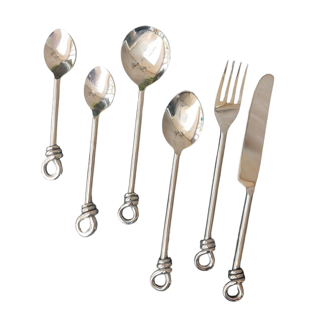 6 Piece Gloss Finish Stainless Steel Cutlery set - Sample